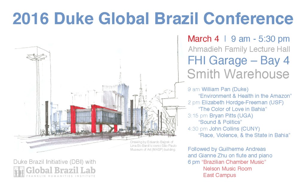 Presenting on “Global Warming, Environment, and  Energy Panel” on 3/4 10:15am at&nbsp;DUKE